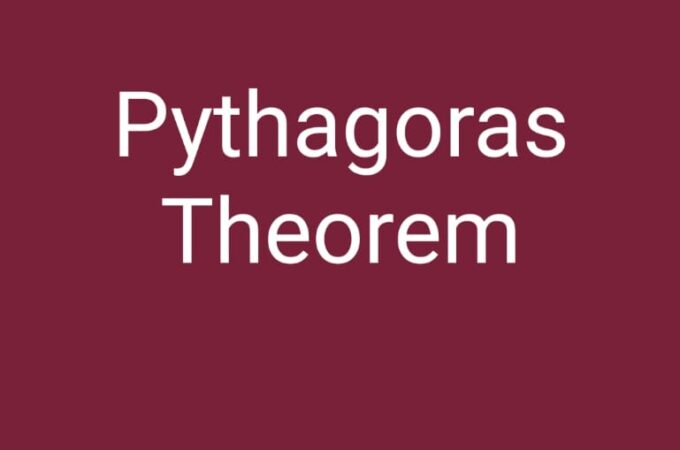 statement of pythagoras theorem