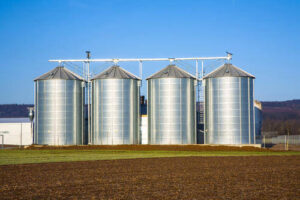 silos are the storage of grains